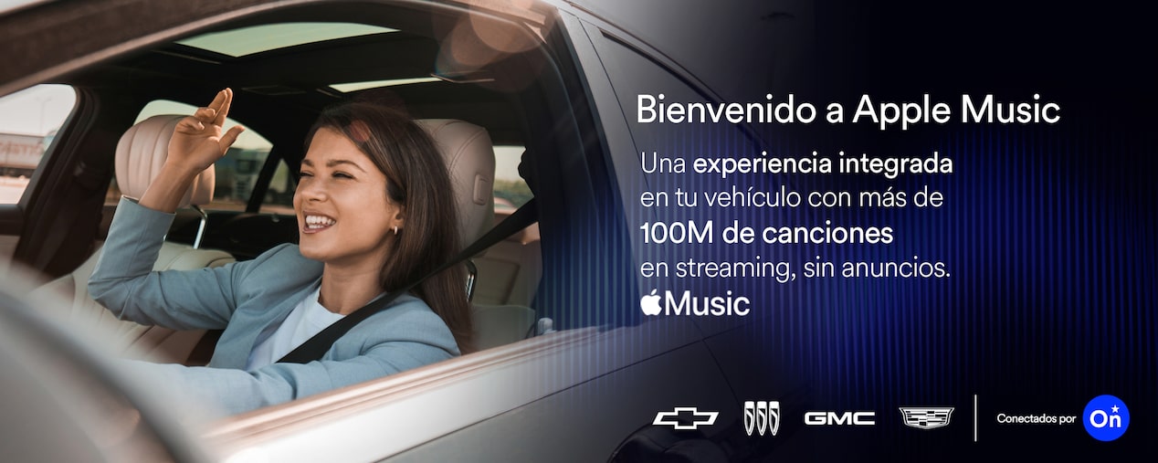 Disfruta de Apple Music en tu vehículo con plan OnStar